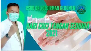 Download CUCI TANGAN PAKAI SABUN BUDAYA KITA! MEMPERINGATI HTCPS 2021 RSUD dr. SOEDIRMAN KEBUMEN. #HCTPS2021 MP3