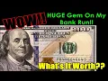 CRAZY Fancy Serial Number On A 100 Bill FOUND IS IT AN AUCTION MAGNET