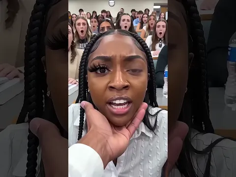 Who cut her eyelashes? AI generated