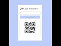 QR Code Generator in HTML CSS JavaScript QR Code Generator in JavaScript using API QR Code api
