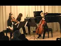 Jardin Musical - Fanny Mendelssohn - trio op.11 Dm III - (performed by: Trio Dafne)