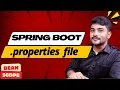 Spring boot properties configuration Propertysource Bean Scope in depth Spring framework 6