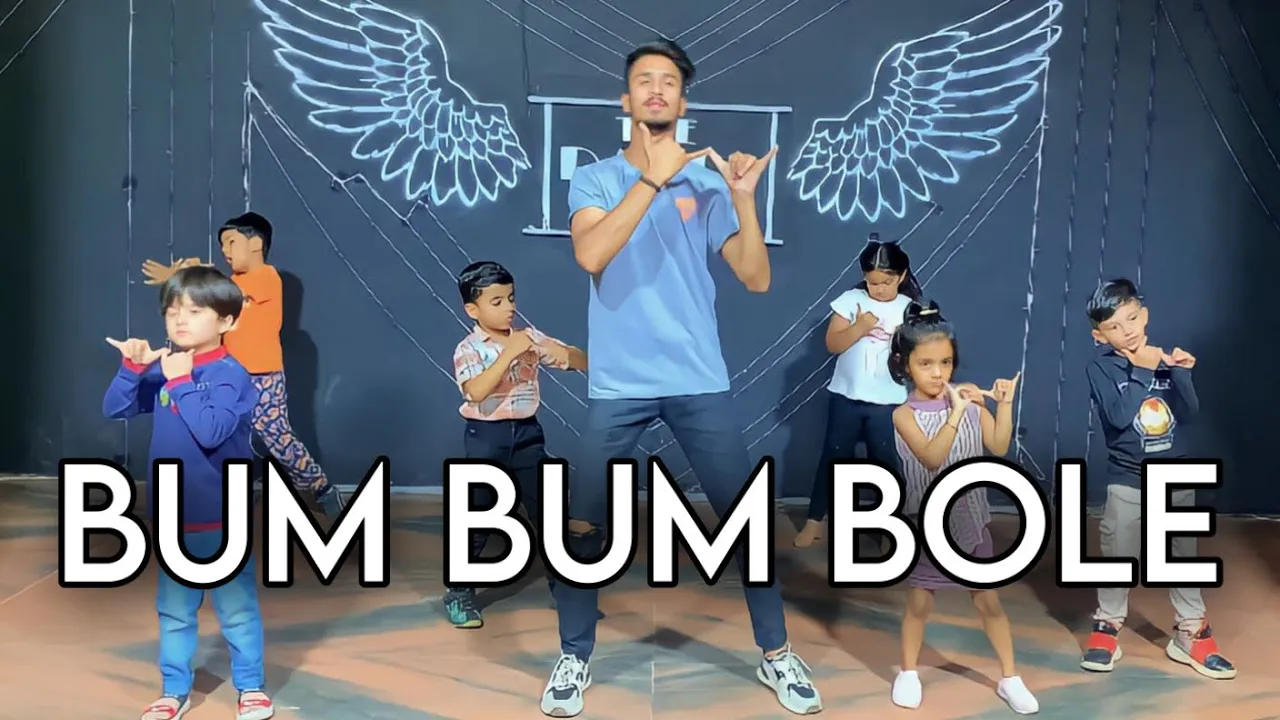 Bum Bum Bole Kids Dance  | Best Dance For Kids | Taare Zameen Par | Hansh Mali Choreography