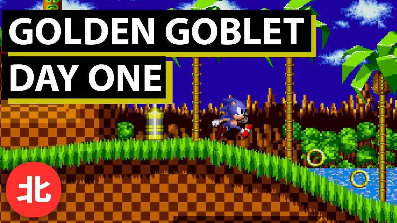My First Time Playing Sonic The Hedgehog - Golden Goblet (Day One - SEGA Classics)