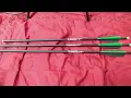 HOBO ARCHERY 20IN CARBON CROSS BOLTS REVIEW FROM EBAY