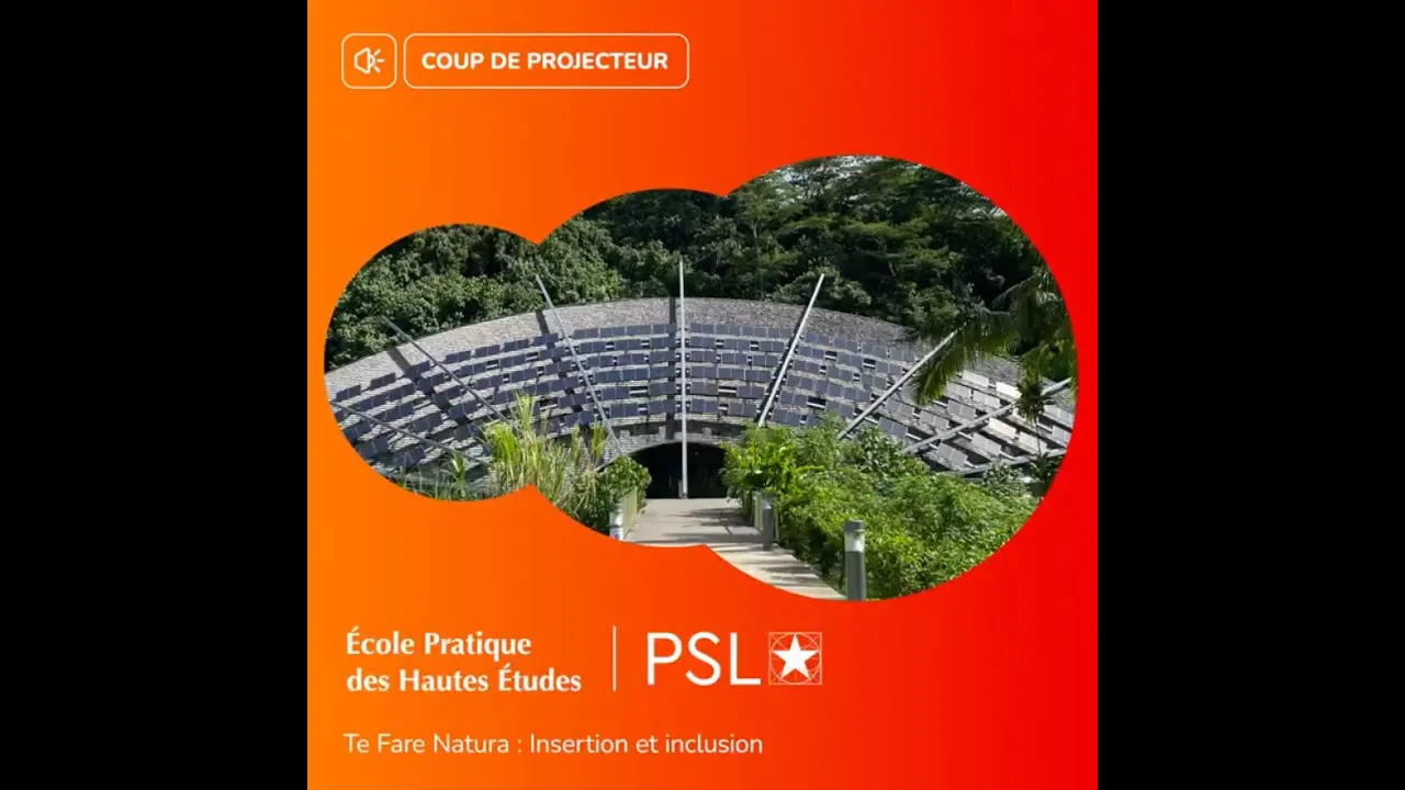 Fondation TotalEnergies - Présentation des Lauréats Appel à Partenaires 2024 - EPHE - PSL : Youtube video player