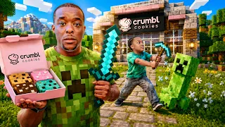 Me & My Son Investigated Crumbl Cookies Minecraft Collab