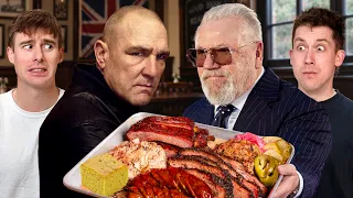 British Gangsters try Texas BBQ! (ft. Vinnie Jones and Ray Winstone)