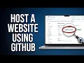 How to Host a Website Using GitHub Pages for Free
