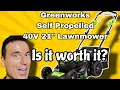 This Lawn Mower Is a BEAST Greenworks 40V 21 Review - Worth the Hype