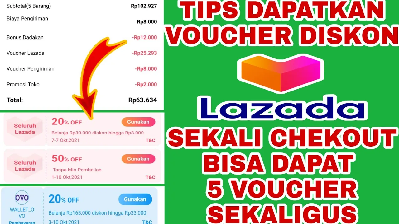 Cara Mendapatkan Diskon Lazada Rp.30000 | Update Februari 2021