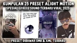 group of 25 latest cute alight motion presets 2026 trend jj viral tiktok under 5mb
