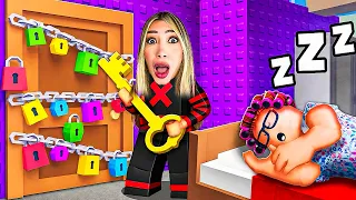 FUGINDO DA CASA DA VOVÓ NO ROBLOX *SEM FAZER BARULHO