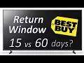 Can You Return a TV to Best Buy After 15 Days