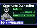 Constructor Overloading in C