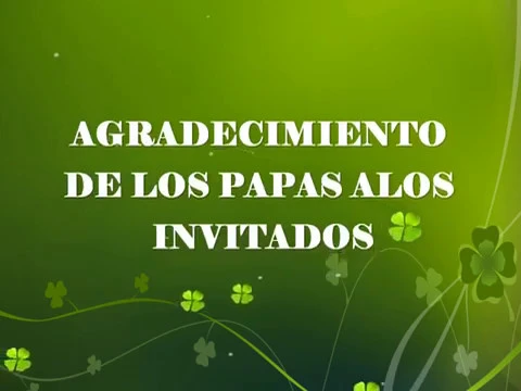 Download MP3 AGRADECIMIENTO DE LOS PAPAS A LOS INVITADOS