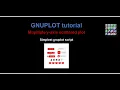 Multiple Y-axis scattered plots Fast plotting using gnuplot Plot using gnuplot script