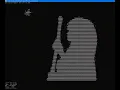 Bad apple but it s a python console