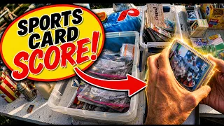 Buying Sports Cards Memorabilia at the Flea Market KEEP or FLIP