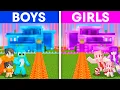 Download Lagu BOY vs GIRL Family - Noob vs Pro: SAFEST SECURITY HOUSE BUILD CHALLENGE TO PROTECT MY FAMILY
