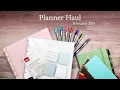 February Planner Haul - Tul Office Depot Hobonichi Leuchtturm February 2024