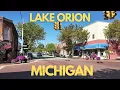 A Walk Around Lake Orion Lake Orion Michigan WALKING TOUR