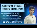 Master Enumeration Iterator ListIterator in Java Detailed Guide in Tamil
