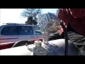 Tractor trailer fuel tank converted to transfer tank with GPI manual pump