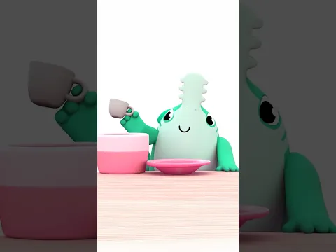 🫖 I'm A Little Teapot 2 🍽️ Shark Academy #Shorts #YouTubeKids #KidsSongs