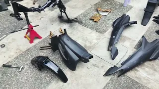 Suzuki Raider Restoration Part 3