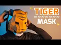 How to make a Paper Tiger Mask - DIY Tiger costume