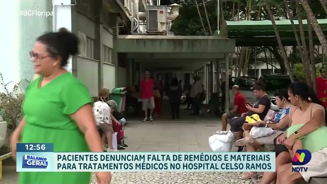 Denúncia: falta de medicamentos no Hospital Celso Ramos