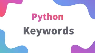 Python Keywords in less than 2 minutes Class 11 12 IP Informatics Practices Python