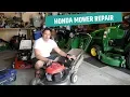 Honda Mower Repair - Throttle Replacement