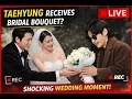 🔴Video of Kim Taehyung Receiving a Bridal Bouquet at Kim Woo Bin and Shin Min Ah's Wedding.