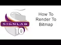 How To Render To Bitmap