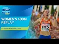 Download Lagu Bol's second FASTEST time outdoors! 🔥 Women's 400m replay | Madrid 2025