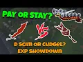 Pay or Stay Dragon Scimitar vs Sarachnis Cudgel OSRS NMZ