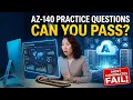 AZ-140 Questions And Answers Configuring and Operating Microsoft Azure Virtual Desktop Exam