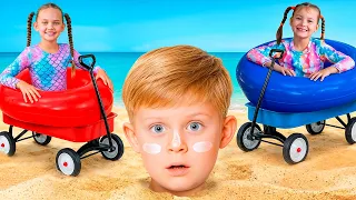 子どもたちが海の安全ルールを学ぶ！楽しいビーチの冒険