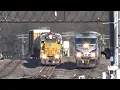 FAST Metra Trains on the UP-W at Maywood Metra Rush Hour