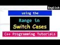 Using Range in the Case Values of Switch Statement C Programming Tutorial