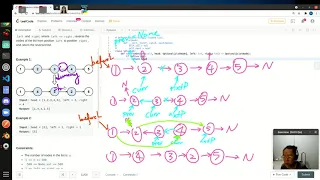 LeetCode 92 Reverse Linked List II - Python