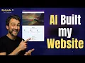 I Built My First Website Using Only AI No Coding Needed