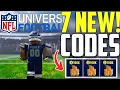 HURRY UP CODES NFL UNIVERSE FOOTBALL ROBLOX CODES 2026 - ULTIMATE FOOTBALL CODES