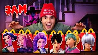 DO NOT ORDER ALL KPOP DEMON HUNTERS HAPPY MEALS AT 3AM WARNING 