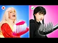 Download Lagu Babysitter Nightmare - Wednesday VS Evil Boy || Easy Parenting Hacks \u0026 Funny Situations