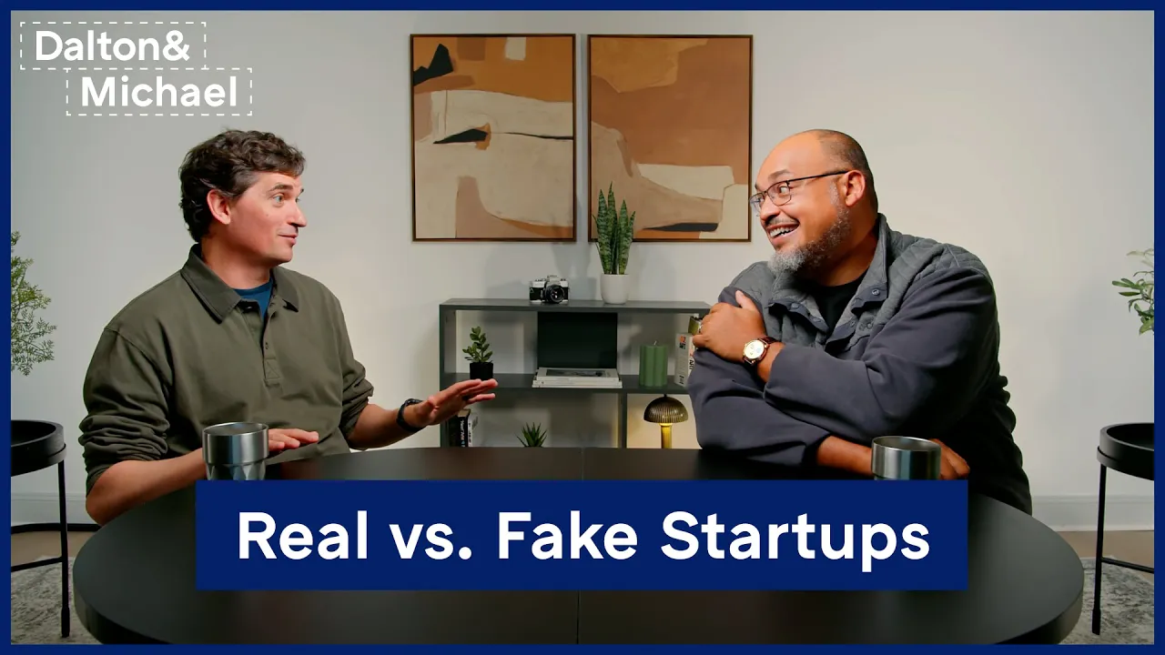 Real vs Fake Startups: video thumbnail