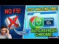 How to Auto Refresh Google Chrome Browser Every Few Seconds
