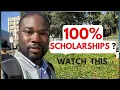 HOW TO SEARCH FOR UNIVERSITIES WITH 100 SCHOLARSHIP WATCH THIS